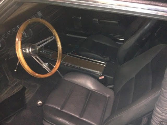 1969 Black Dodge Charger Hardtop