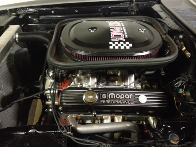 1969 Black Dodge Charger Hardtop