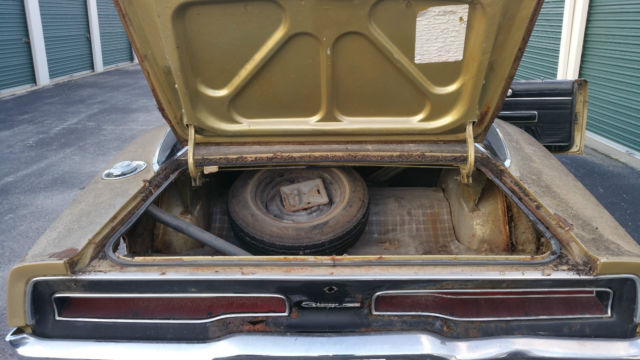 1969 gold Dodge Charger U/K