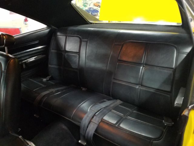 1969 Yellow Dodge Charger Hardtop