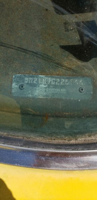 1969 Yellow Dodge Coronet Coupe