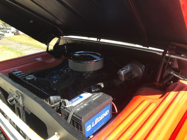 1969 white/orange Dodge Other Pickups Extended Crew Cab Pickup