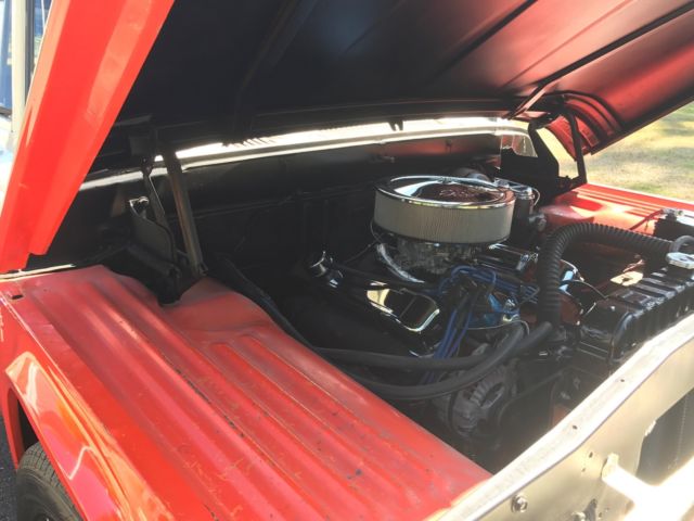 1969 white/orange Dodge Other Pickups Extended Crew Cab Pickup