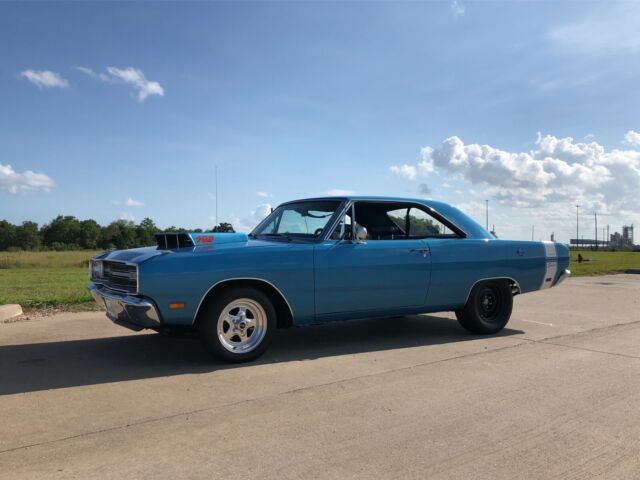 1969 Blue Dodge Dart Hard top