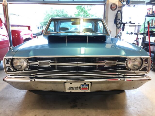 1969 Blue Dodge Dart Hard top