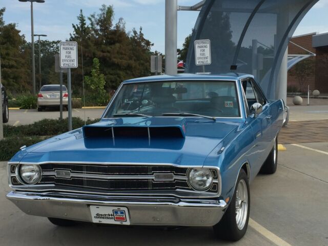 1969 Blue Dodge Dart Hard top