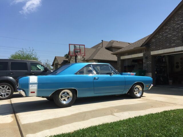 1969 Blue Dodge Dart Hard top