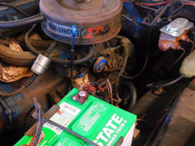 1969 Blue Dodge Dart Sedan