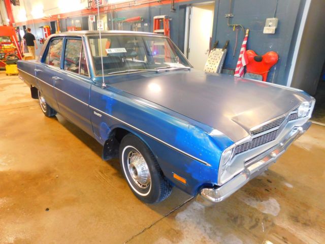 1969 Blue Dodge Dart Sedan
