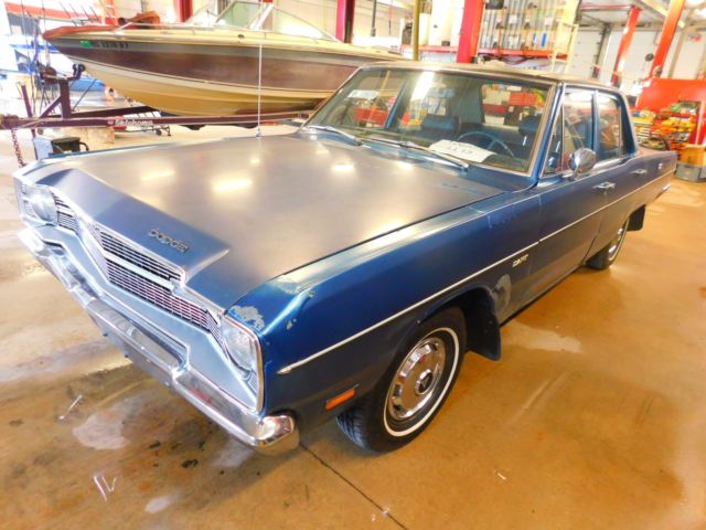 1969 Blue Dodge Dart Sedan