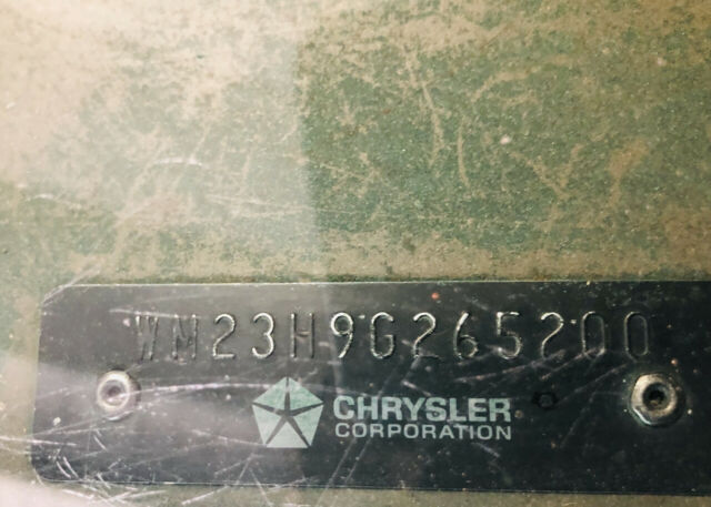 1969 Green Dodge Other --