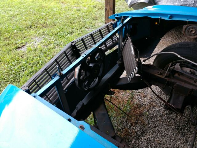 1969 Blue Ford Mustang Fastback