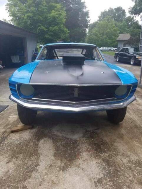 1969 Blue Ford Mustang Fastback