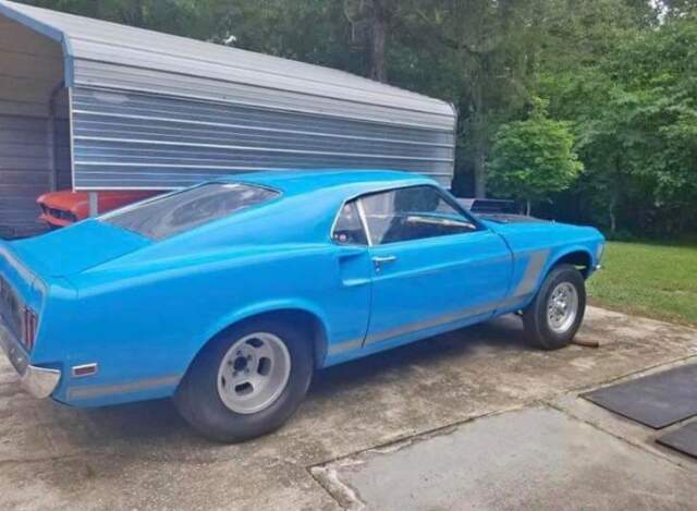 1969 Blue Ford Mustang Fastback