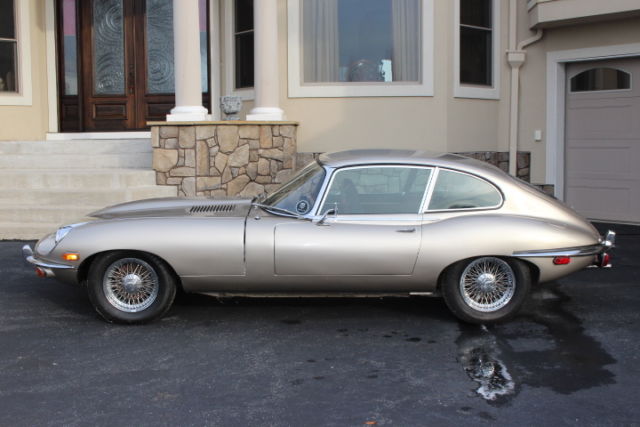 1969 Gold Sand (Authentic Jaguar color) Jaguar E-Type Coupe