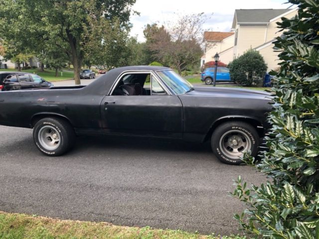 1969 Black Chevrolet El Camino