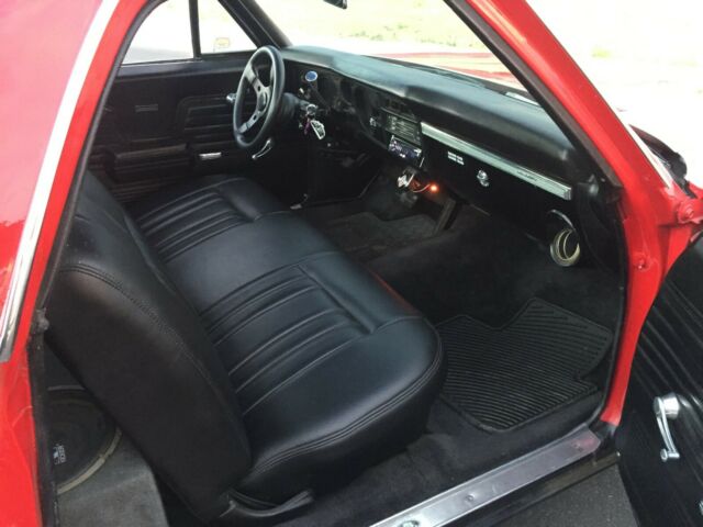 1969 Red Chevrolet El Camino