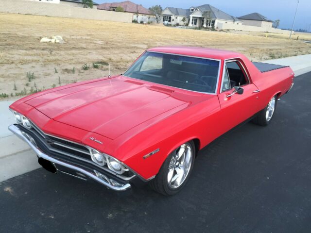 1969 Red Chevrolet El Camino