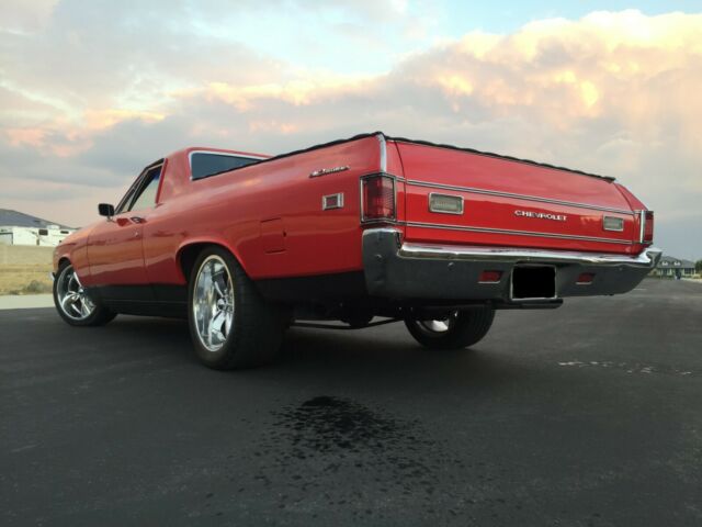 1969 Red Chevrolet El Camino