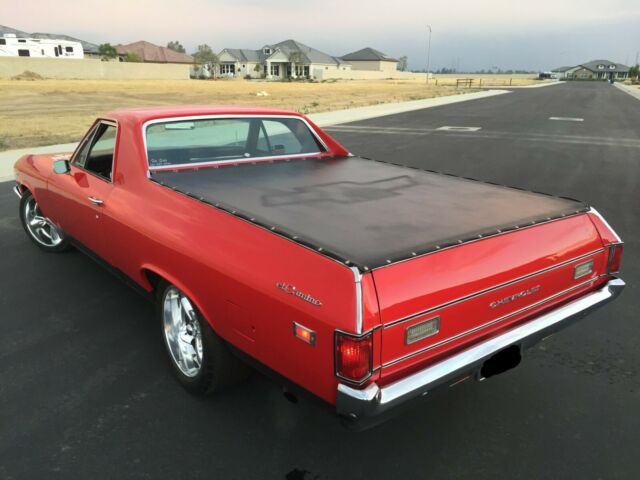 1969 Red Chevrolet El Camino