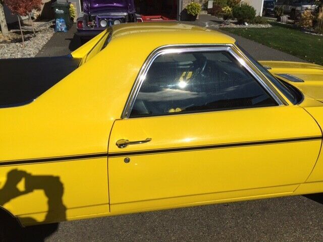 1969 yellow Chevrolet El Camino Cab & Chassis
