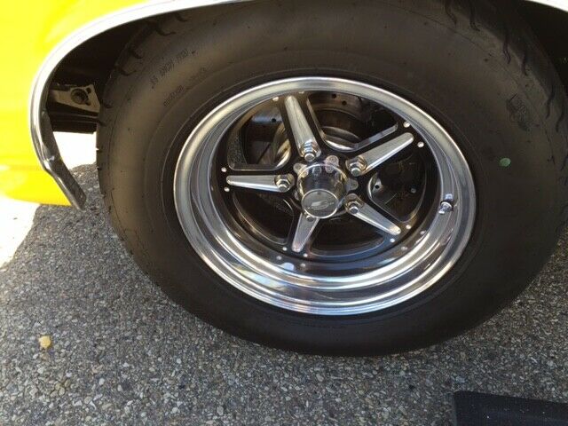 1969 yellow Chevrolet El Camino Cab & Chassis