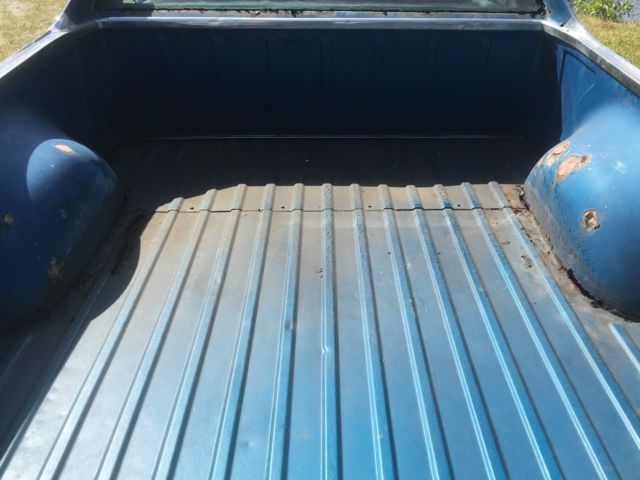 1969 Blue Chevrolet El Camino Coupe