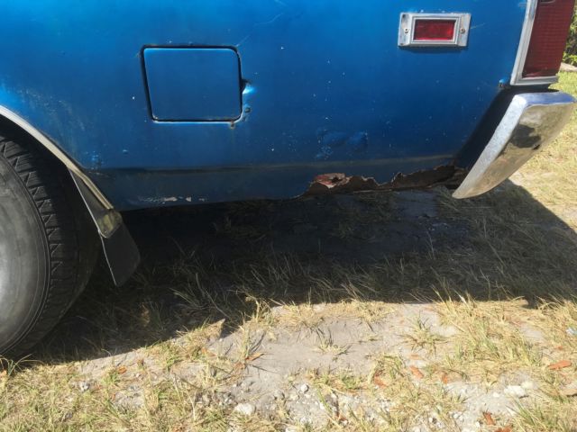 1969 Blue Chevrolet El Camino Coupe