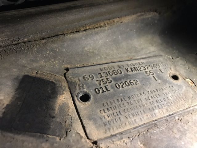 1969 Black Chevrolet El Camino Ute