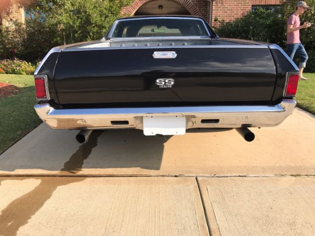 1969 Black Chevrolet El Camino Ute