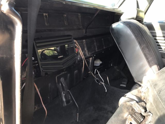 1969 Black Chevrolet El Camino Ute