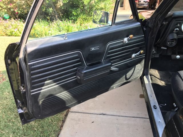 1969 Black Chevrolet El Camino Ute