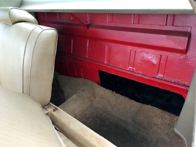 1969 Red Chevrolet El Camino Standard Cab Pickup