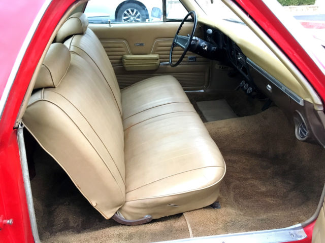 1969 Red Chevrolet El Camino Standard Cab Pickup