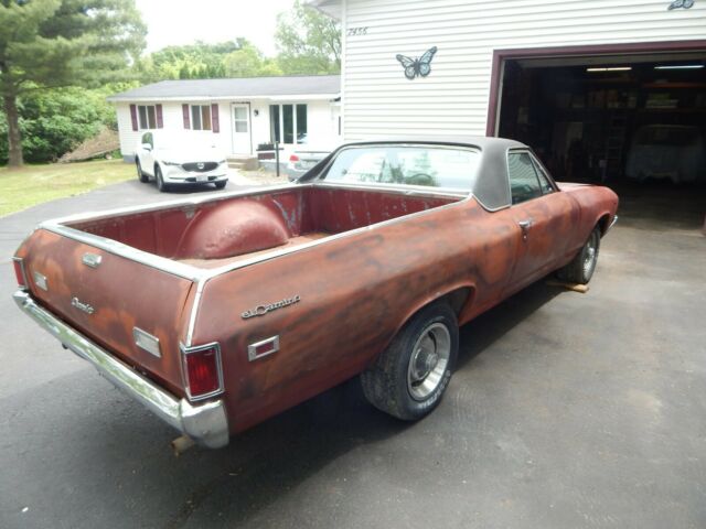 1969 WAS ORIGINAL MEDIUM BLUE Chevrolet El Camino COUPE/PICKUP