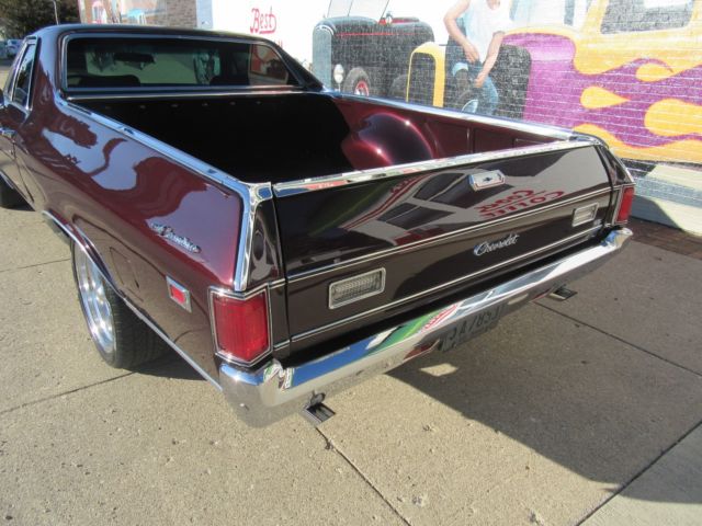 1969 Black Cherry Chevrolet Chevelle Standard Cab Pickup