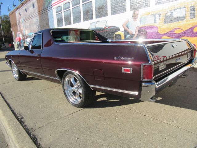 1969 Black Cherry Chevrolet Chevelle Standard Cab Pickup