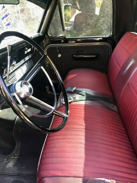 1969 Black Ford F-100