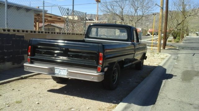 1969 Black Ford F-100