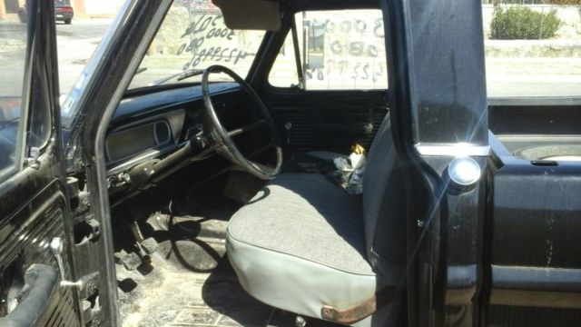 1969 Black Ford F-100