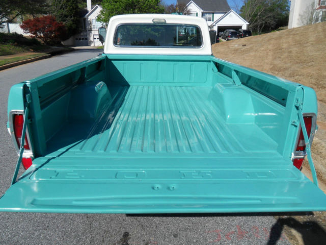 1969 Blue Ford F-100 Pickup