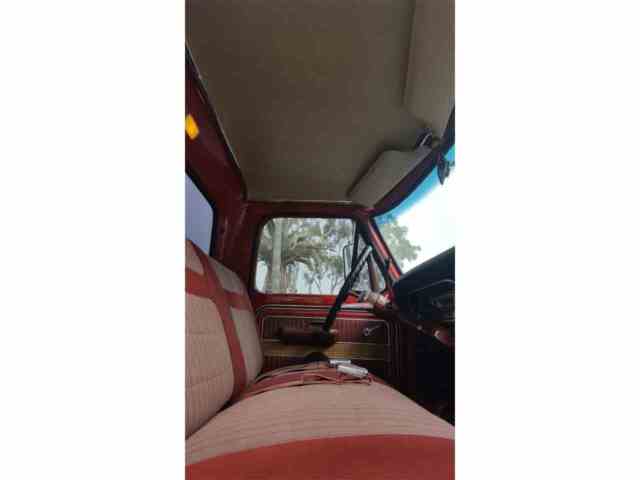 1969 Red Ford F-100 Standard Cab Pickup