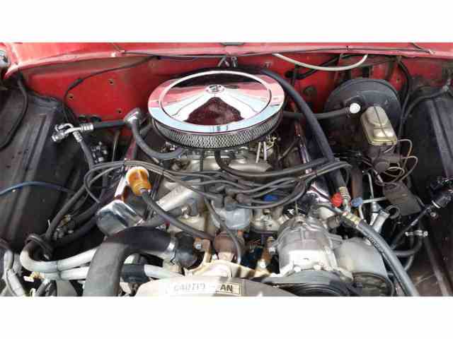 1969 Red Ford F-100 Standard Cab Pickup