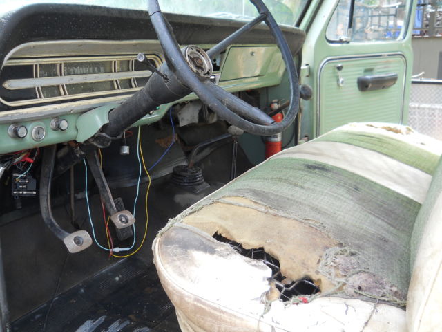 1969 Green Ford F-250 Cab & Chassis