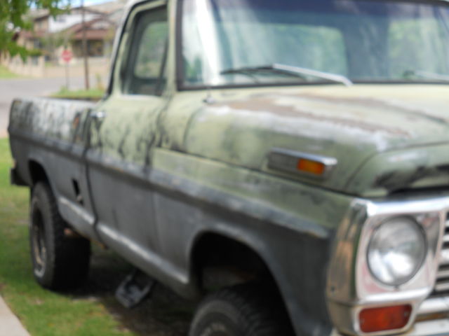 1969 Green Ford F-250 Cab & Chassis
