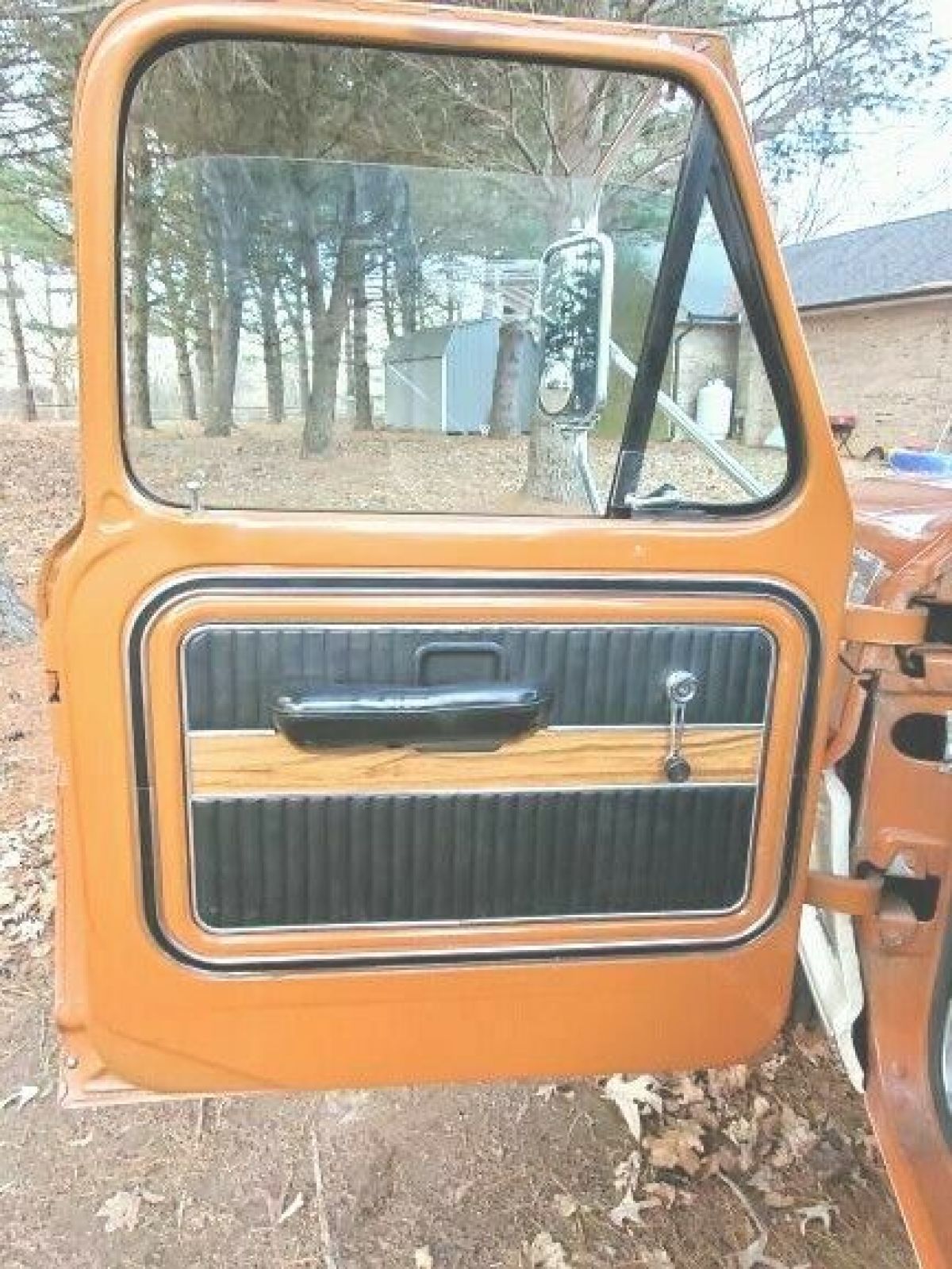 1969 Orange _ White Ford F-250 Standard Cab Long Bed
