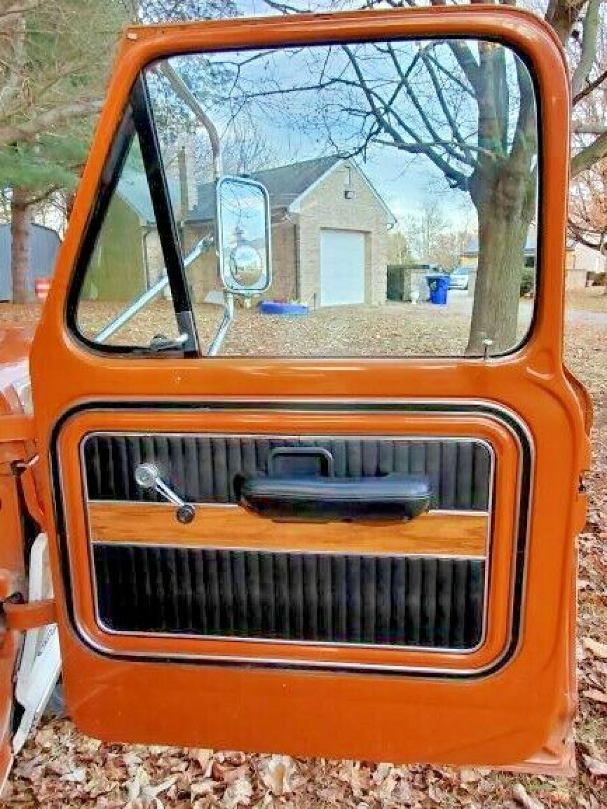1969 Orange _ White Ford F-250 Standard Cab Long Bed