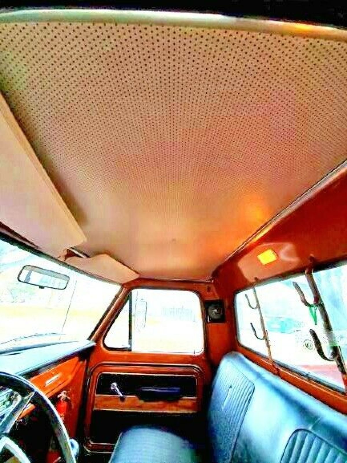1969 Orange _ White Ford F-250 Standard Cab Long Bed