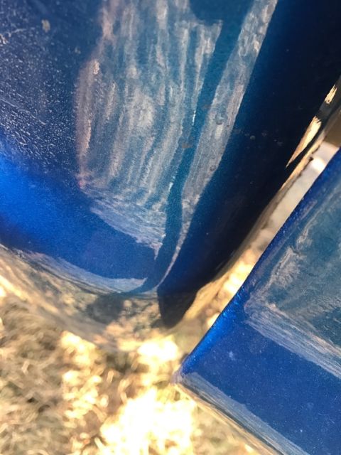 1969 deep gloss blue Ford F-250