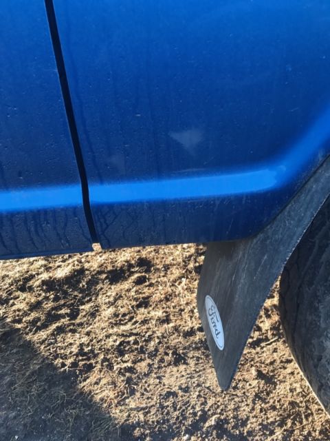 1969 deep gloss blue Ford F-250